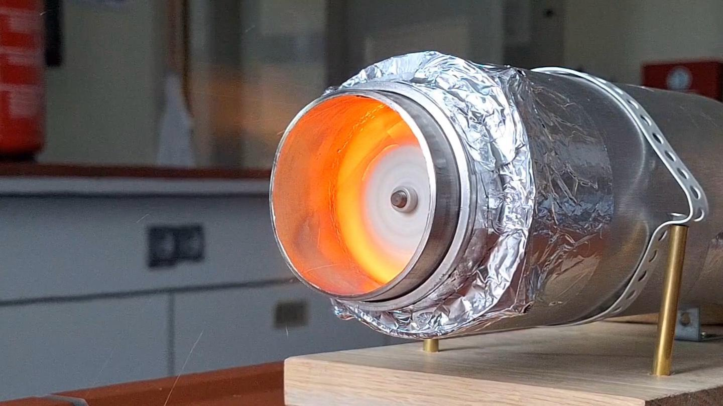 Turbojet Engine Hotfire